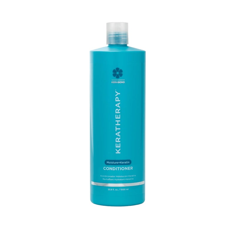 Keratherapy Keratin Infused Moisture Conditioner, 33.8 fl. oz., 1000 ml - Hydrating & Moisturizing Conditioner for Dry Hair with Collagen, Jojoba Oil, & Kerabond Technology - Image 1